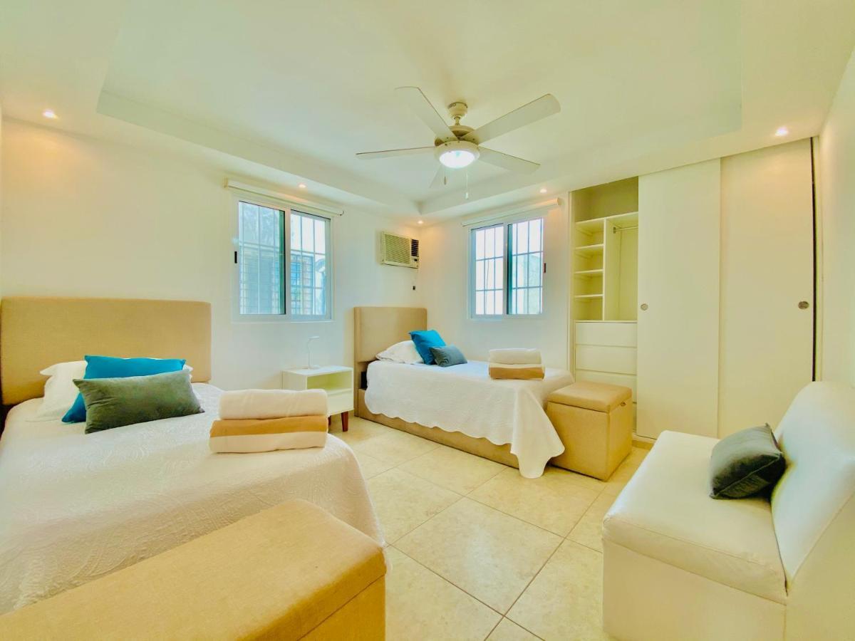 Apartamento cálido y moderno en la entrada de la zona hotelera Cancún Exterior foto